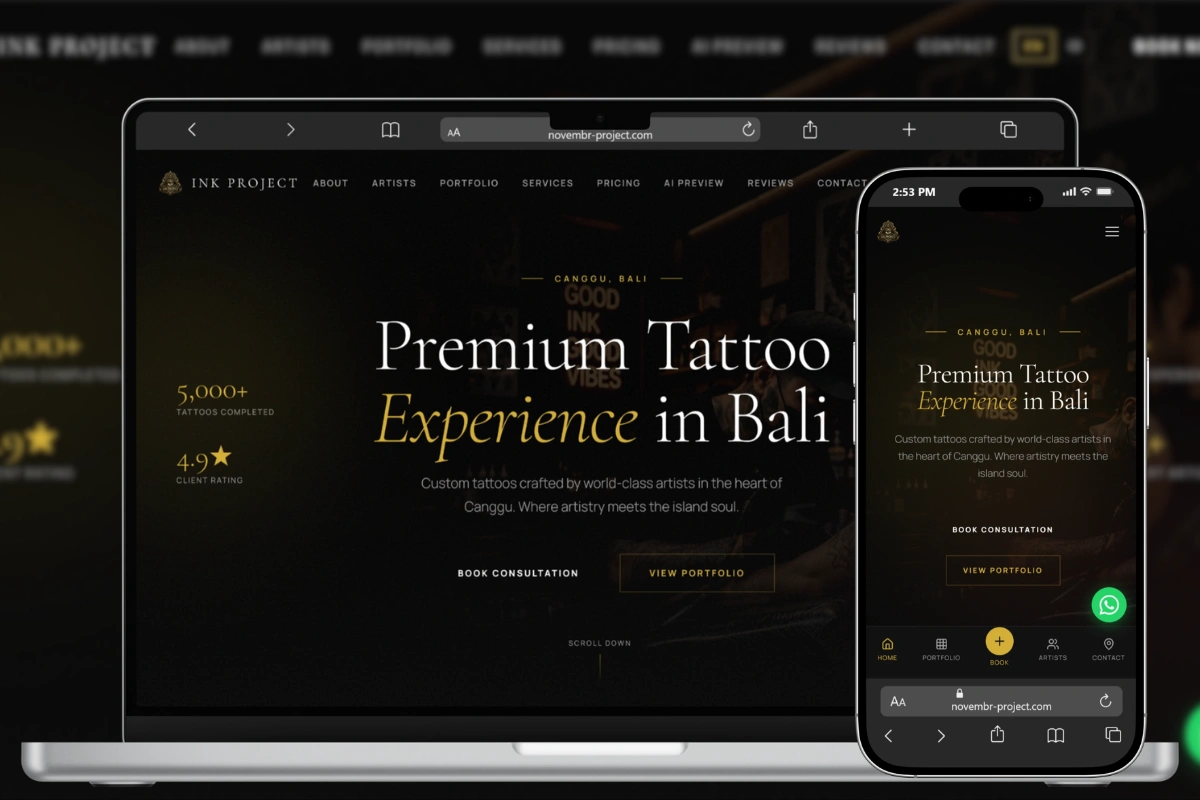 Website toko online fashion dengan desain minimalis dan fitur keranjang belanja
