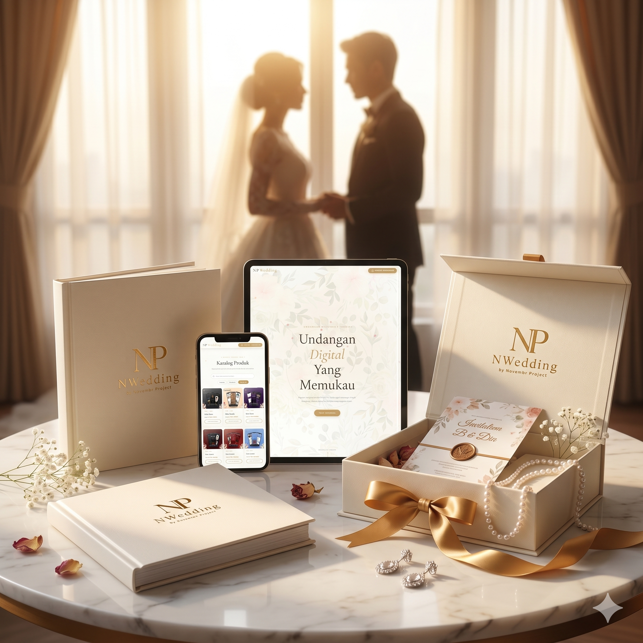 NPWedding - Undangan digital elegan dan modern untuk pernikahan